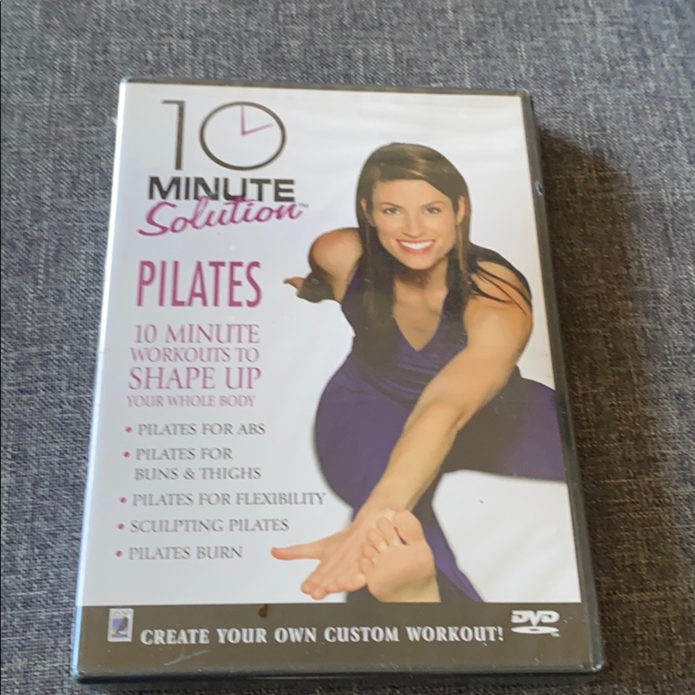 10 minute Solution Pilates dvd cd